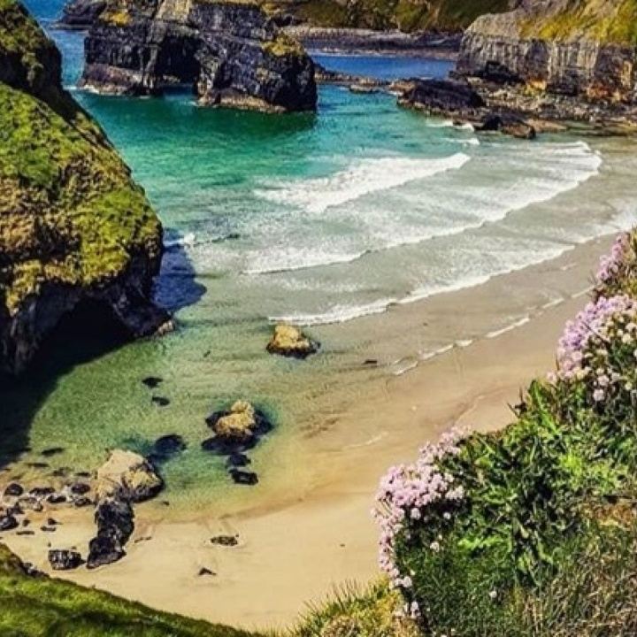 Ballybunion Beach from above