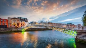 Halpenny Bridge. Dublin