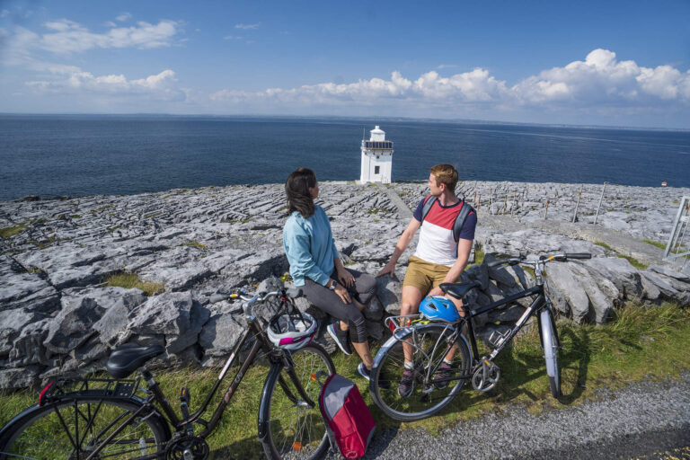 The Burren and Cliffs of Moher UNESCO Global Geopark.