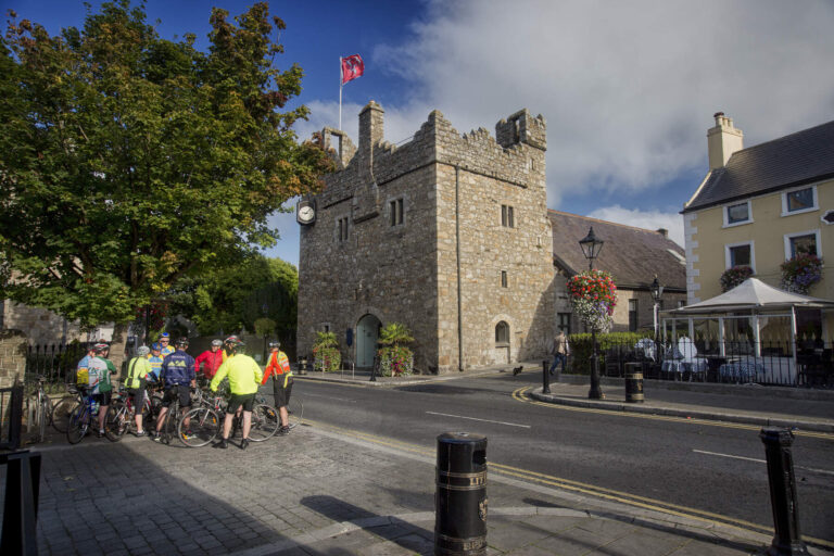 Dalkey Castle in Dalkey in the suburbs of south Dublin