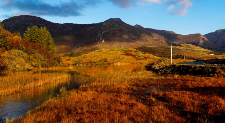 Ballynahinch Lake, Connemara, Co. Galway.